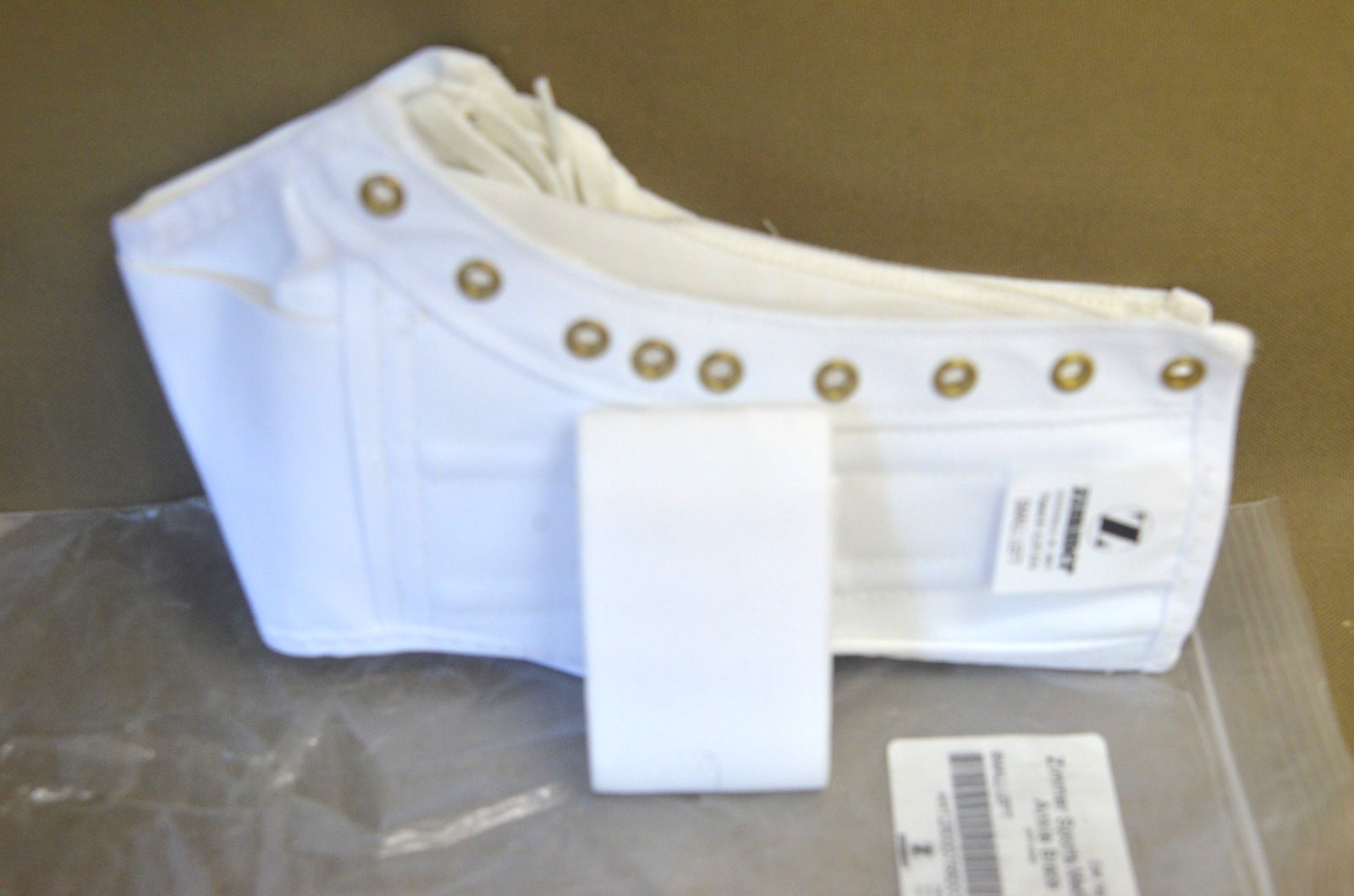 Zimmer Sports Medicine Lace Up Ankle Support Brace Small-Left Canvas (2-AA)