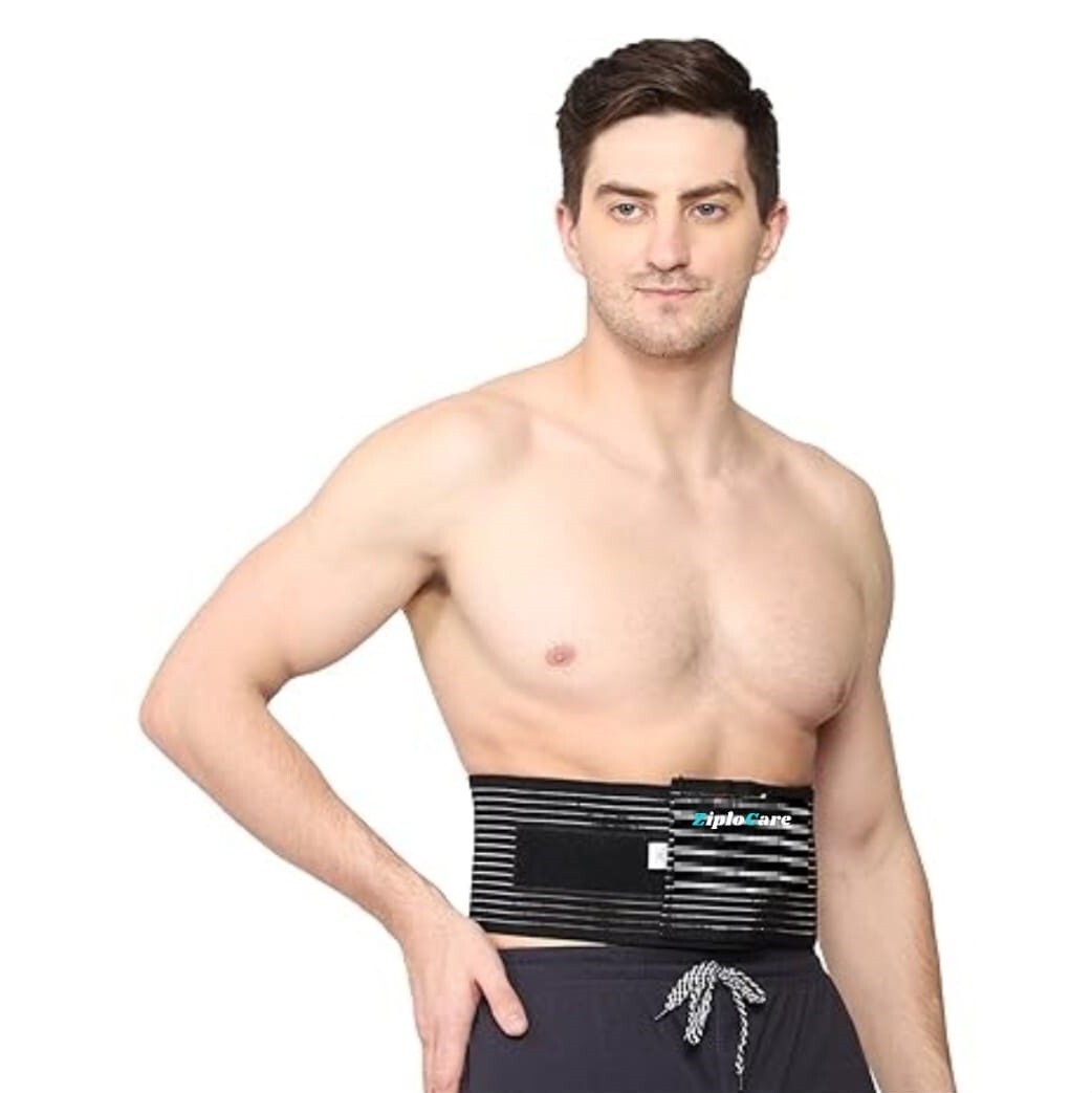 Umbilical Hernia Belt – For Men and Women – Abdominal Hernia Binder for Belly