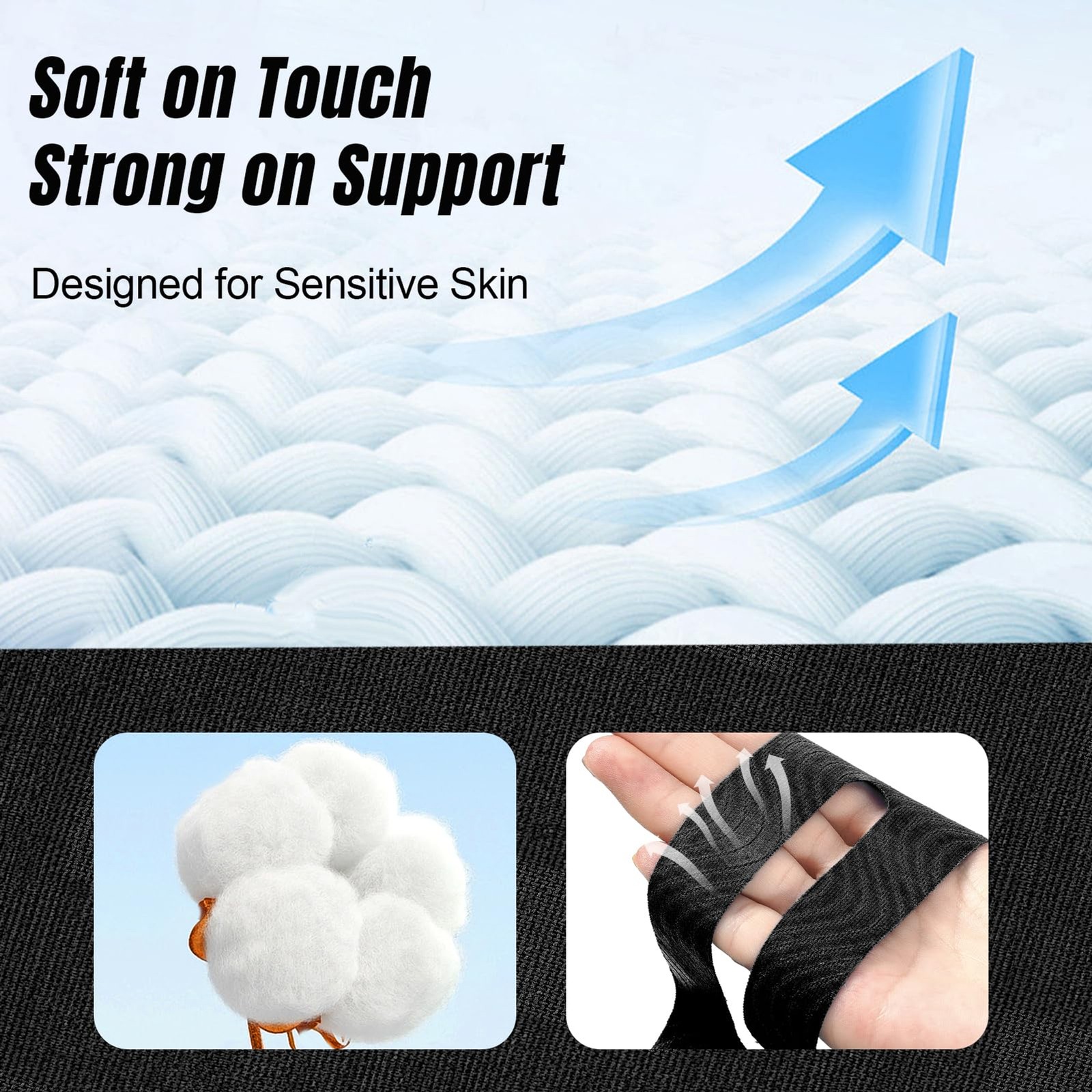 10 PCS Waterproof Kinesiology Tape for Shoulders/Knees,Precut Strips for Knee Pa