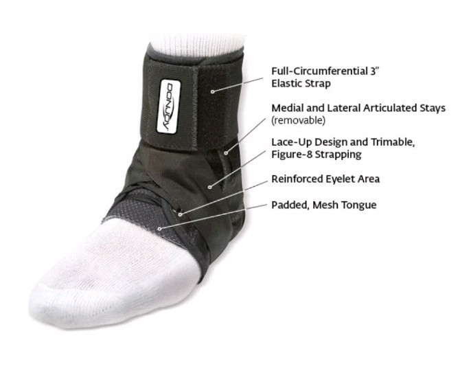 DonJoy Stabilizing Pro/Stabilizing Speed Pro Ankle Brace, Sz. XXL
