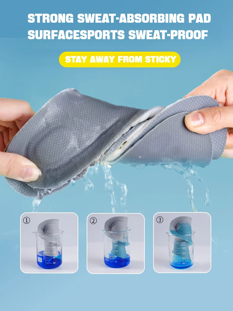 1Pair Arch Support Orthopedic Inserts Sports Shock Absorption Shoe Pads 4D Soft