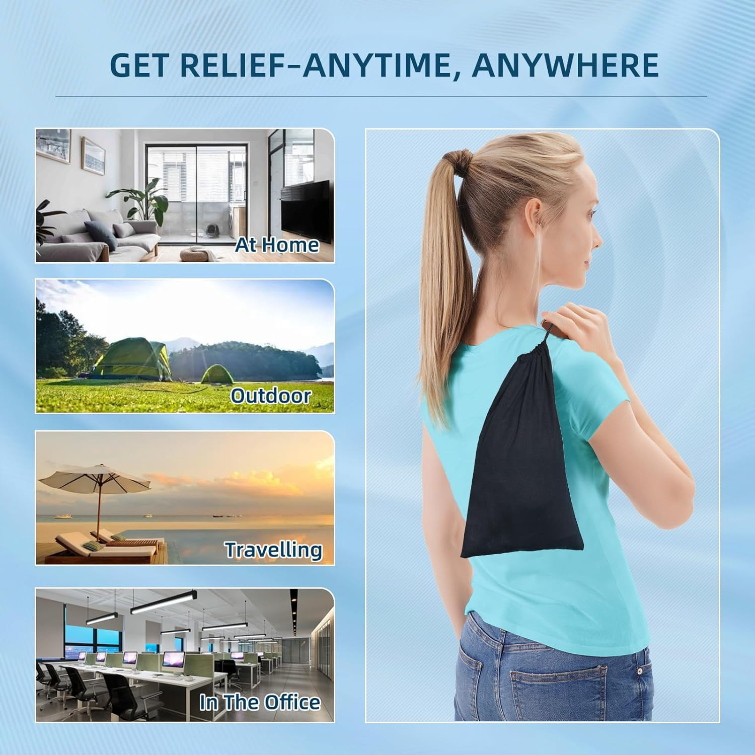 Cervical Neck Traction Device Over-The-Door,Portable Neck Stretcher