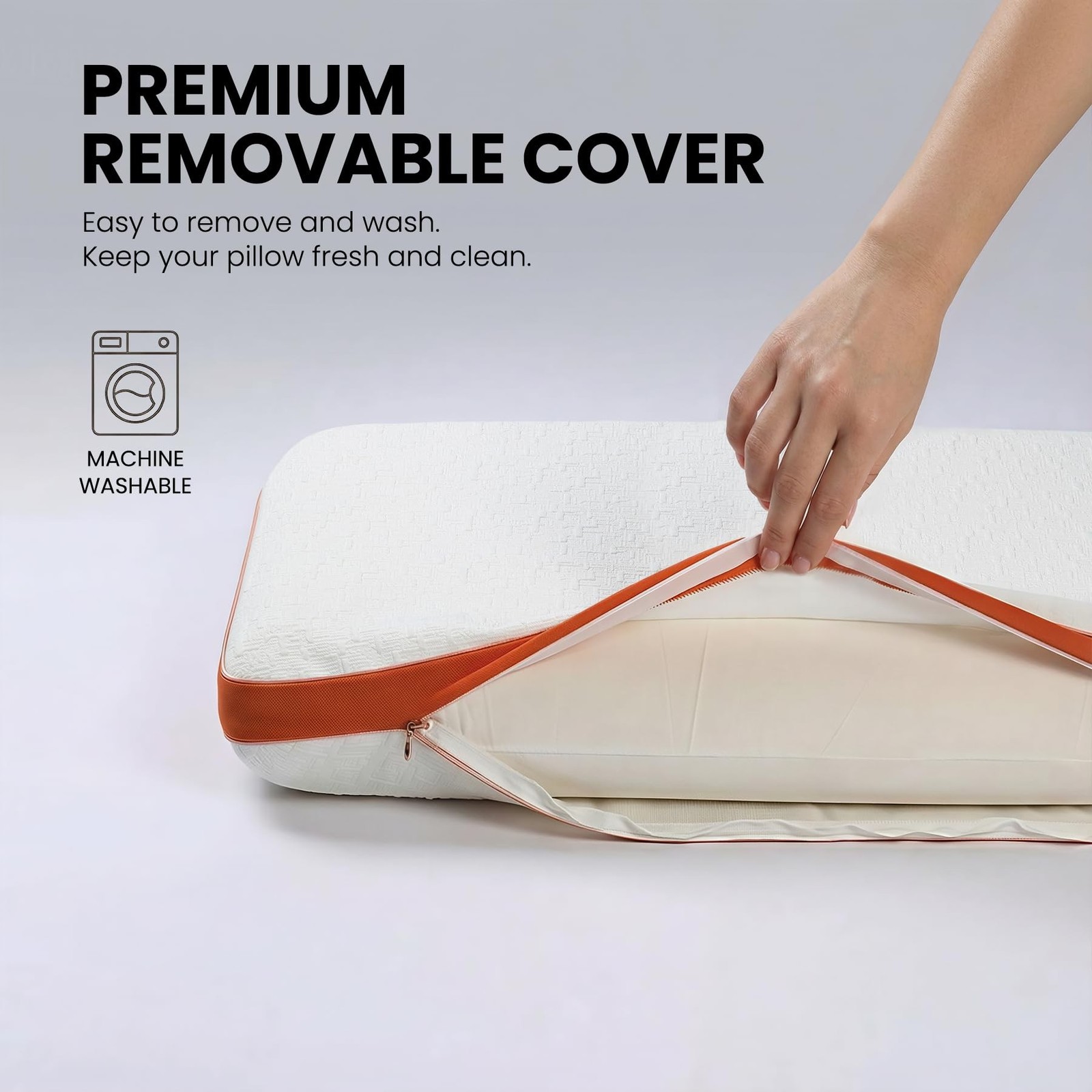 4D Silicone Grid Pillow: Cooling TPE Ergonomic Cervical Support for Neck Pres…