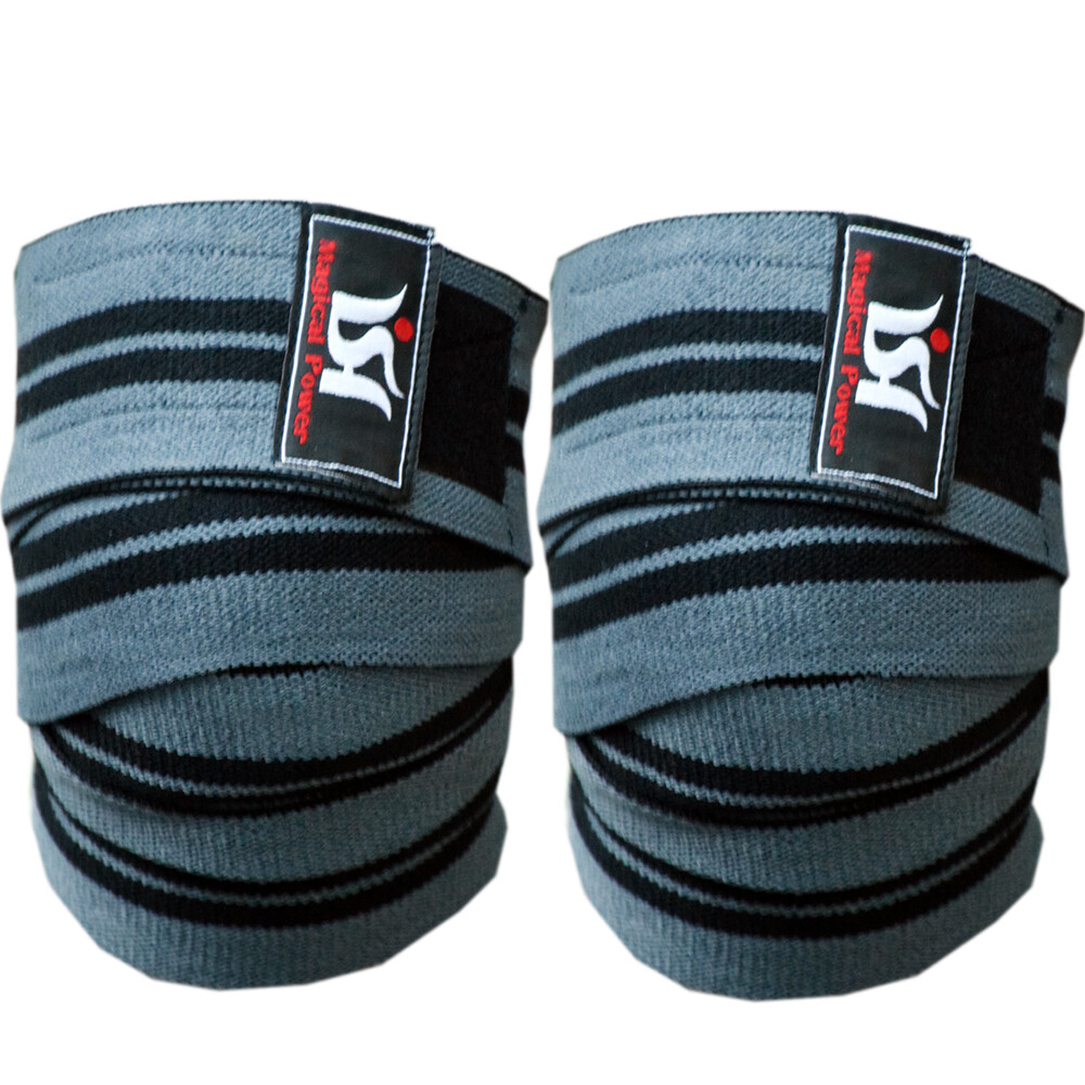 Gym Weight lifting Knee Wraps Bandage Straps Guard Powerlifting Pads Sleeves