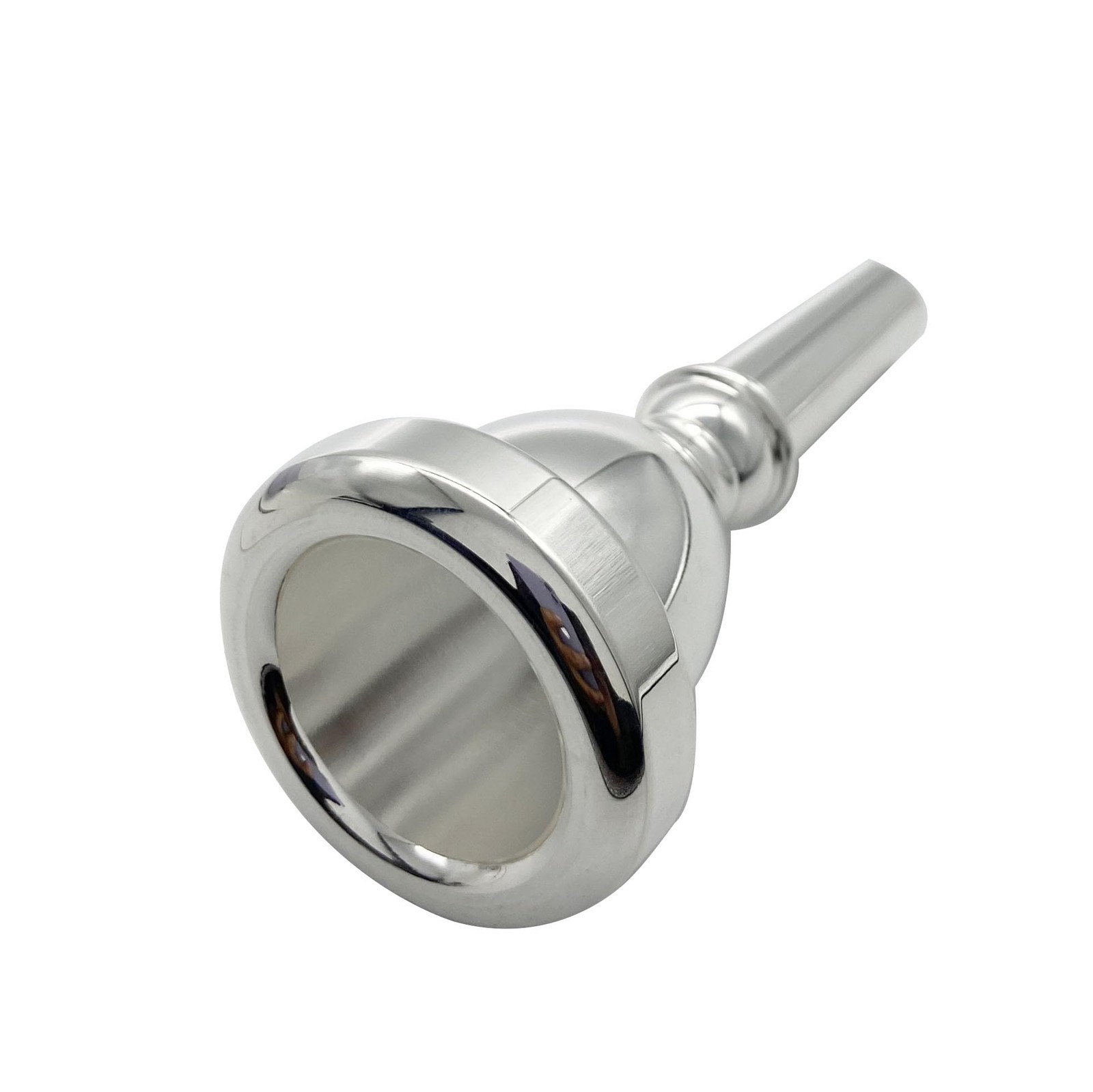 Premium Quality Silver Plated Tuba Mouthpiece Size 22 Superior Sound 1 PCS