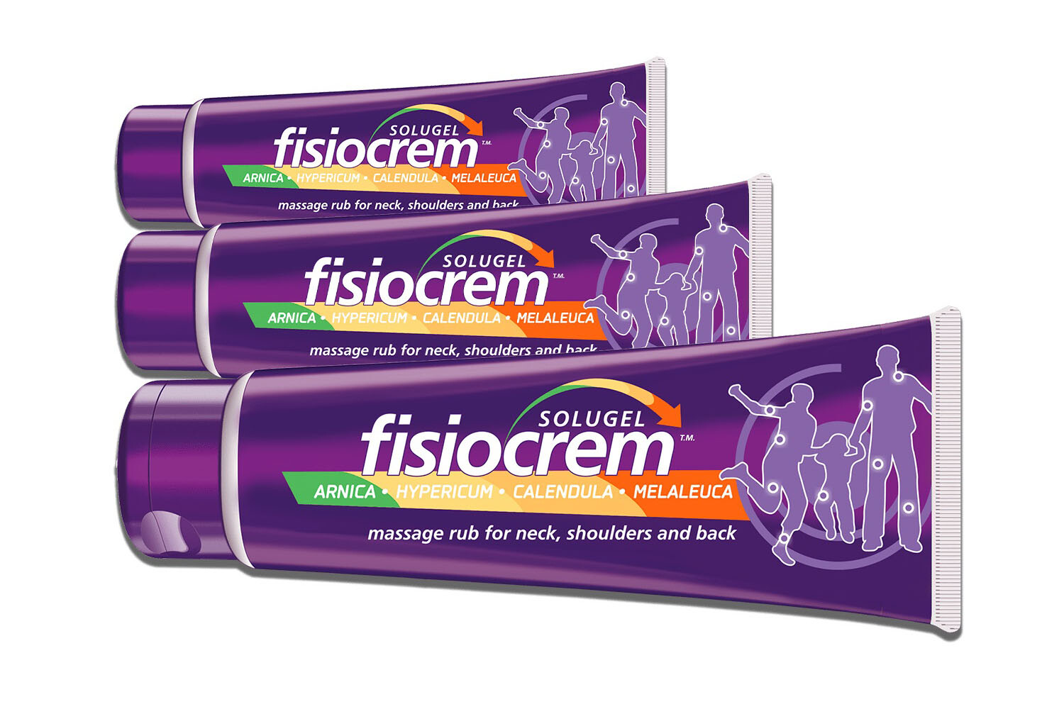 Fisiocrem Solugel Topical Gel Relief for Sore Muscles, Sprains & Strains 120g