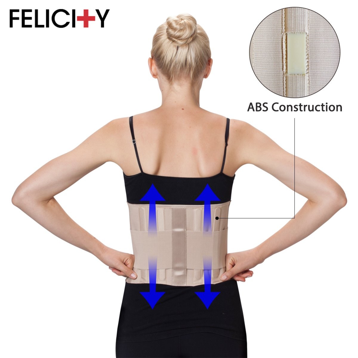 Felicity Back Care Supporter (XLarge 30.5″-41.5″ Waist)