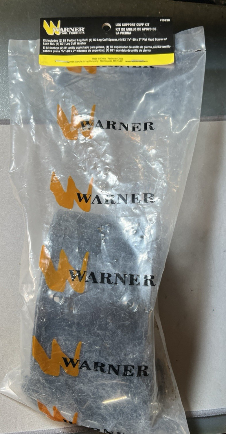 Warner 10238 Leg support Cuff Kit Use With Strap-N-Stride Stilts # 10770, 10771