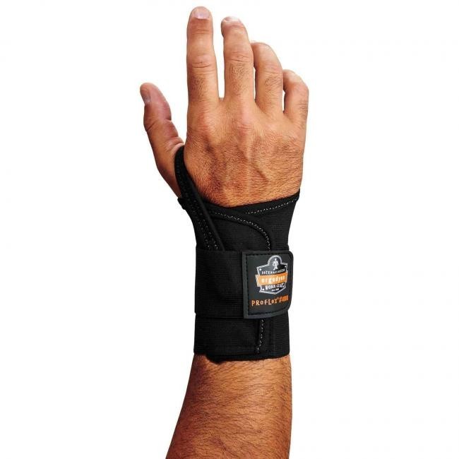 Ergodyne ProFlex 4000 Wrist Support Large Left Hand Black Single Strap Brace New