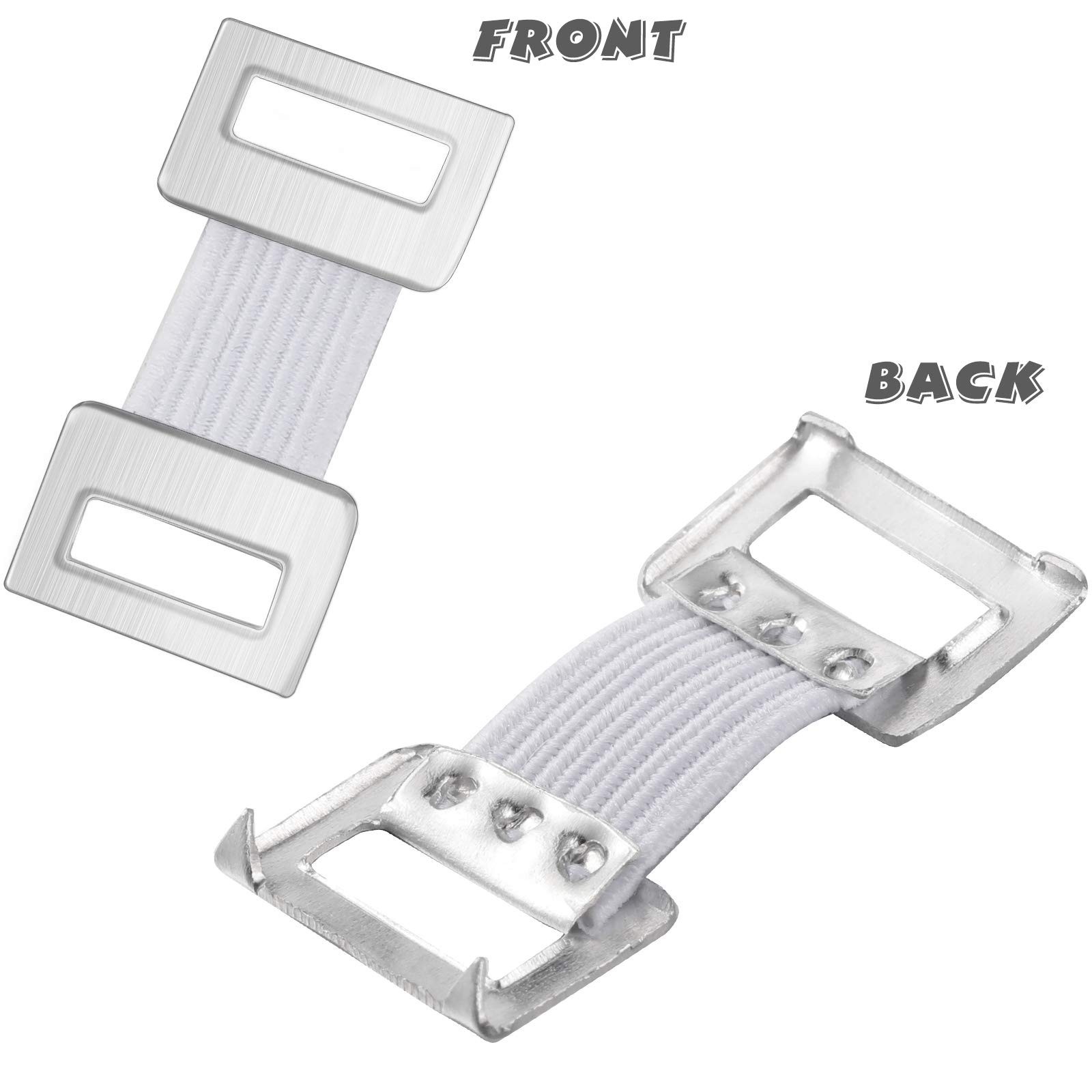 100 Pieces Bandage Clips Only Elastic Bandage Wrap Clips Stretch Metal Clasps…