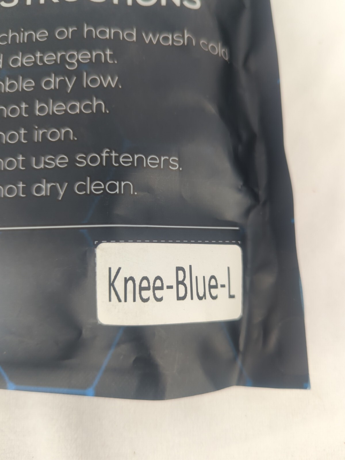 Koprez Unisex Medical Grade Compression Knee Sleeve Blue Large L New