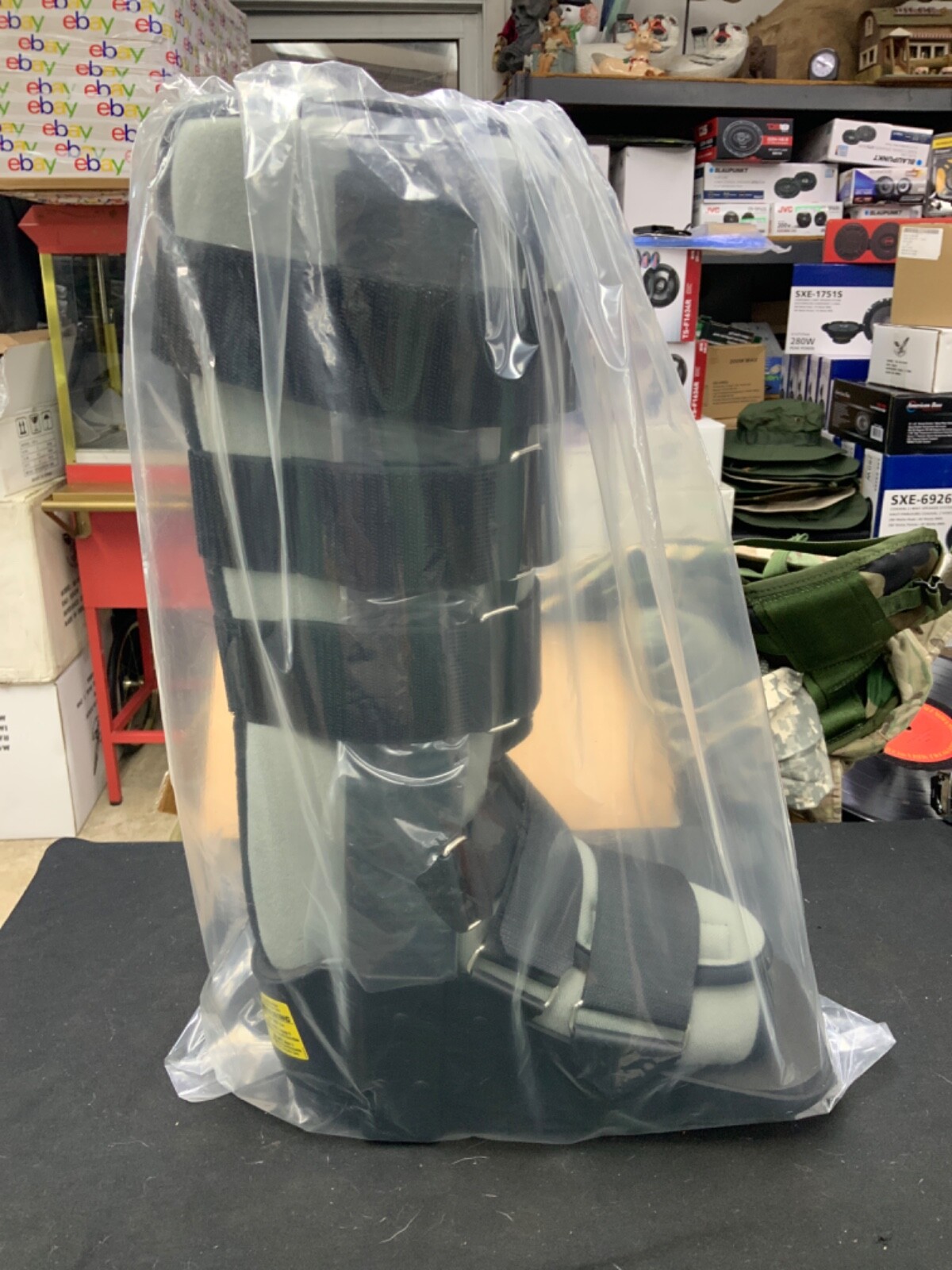 StepLite Ankle Walker Easy Strider High Height, Size Medium (M 8-9.5/ W 9-10.5)