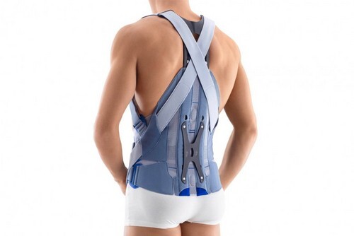 Bauerfeind Softec Dorso Short Back Spine Support Corset Posture Corrector Size 2