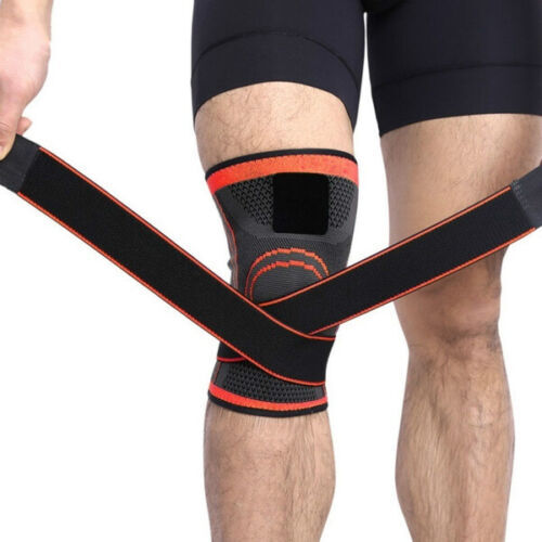 Knee Sleeve Compression Brace Support For Outdoor Sport Joint Pain Relief Strap