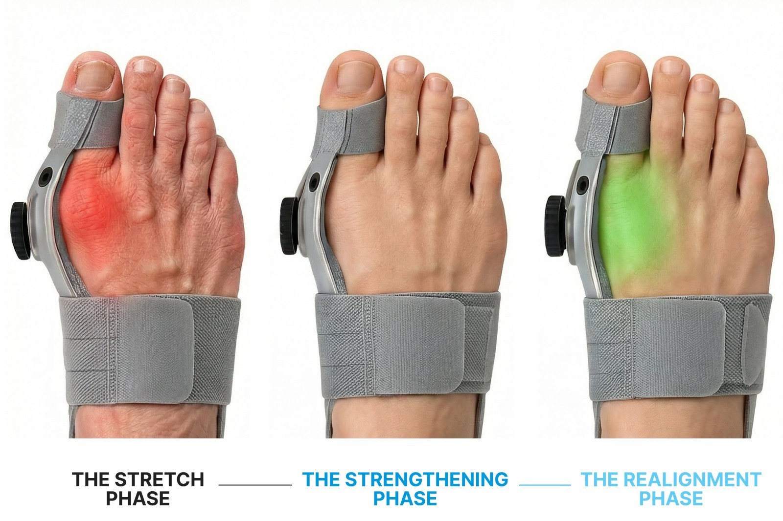 Treatment Bunion Fix ,Toe Valgus Corrector Adjustable Orthosis Women Men Splints