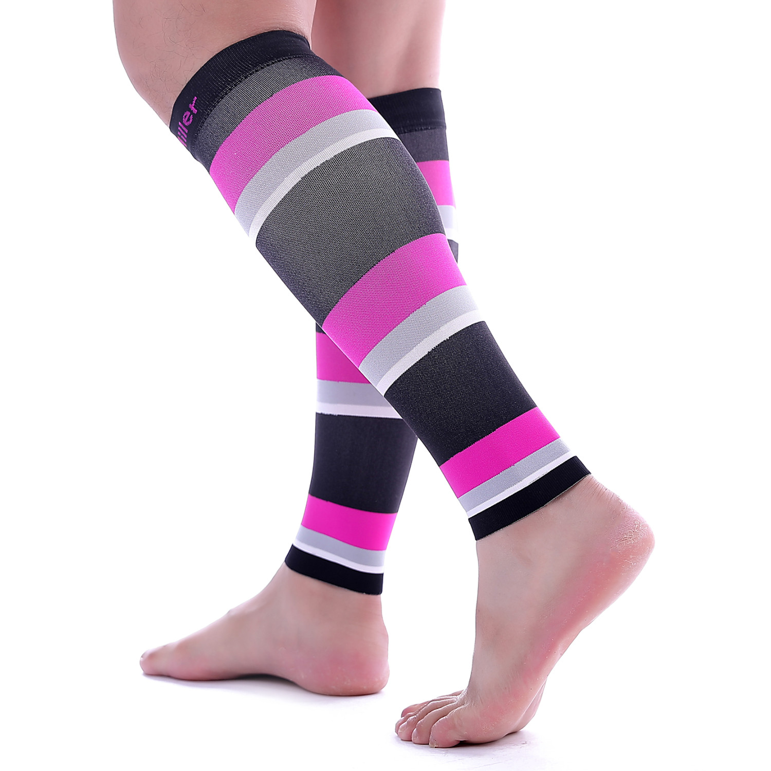 Doc Miller Legs Compression Stockings Calf 20-30MMHG Sleeves For Varicose Pain