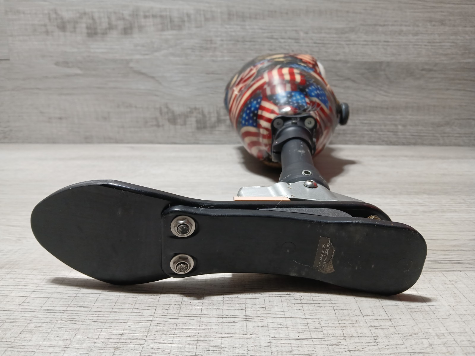 K2 Odyssey Hydraulic Ankle Prosthetic American Flag Below-Knee W Boa Tightening