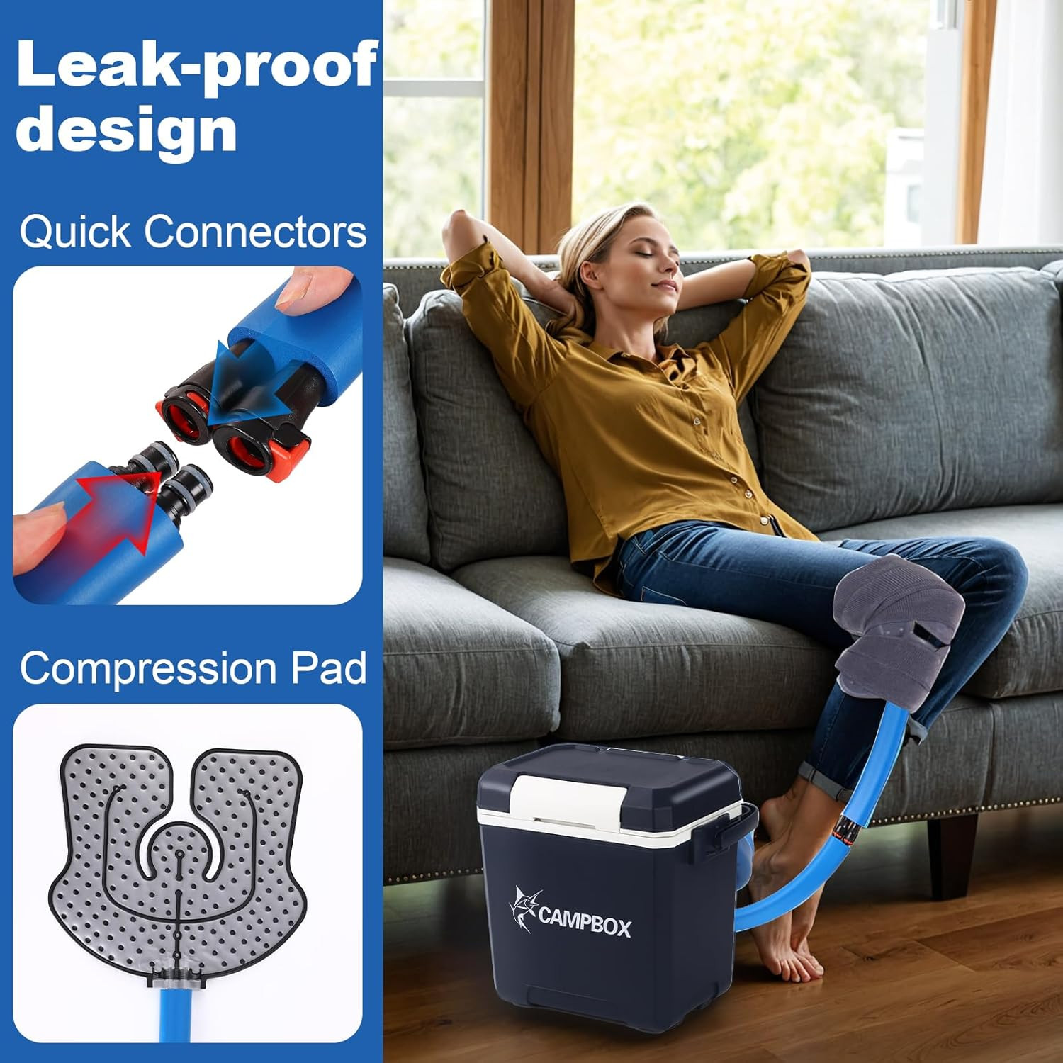 Cold Therapy Machine Ice Machine for Knee after Surgery, Knee Replacement Recove