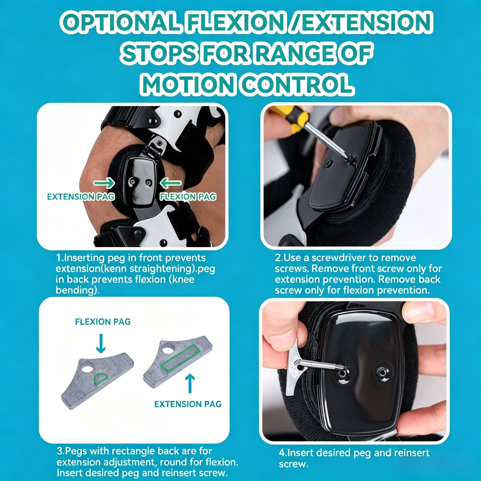 Adjustable OA Unloader Knee Brace,Custom Fit for Osteoarthritis Pain Relief