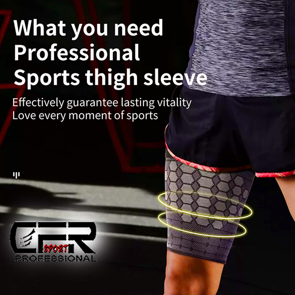 Compression Brace Leg Support Hip Sciatica Nerve Pain Relief Thigh Hamstring Gym
