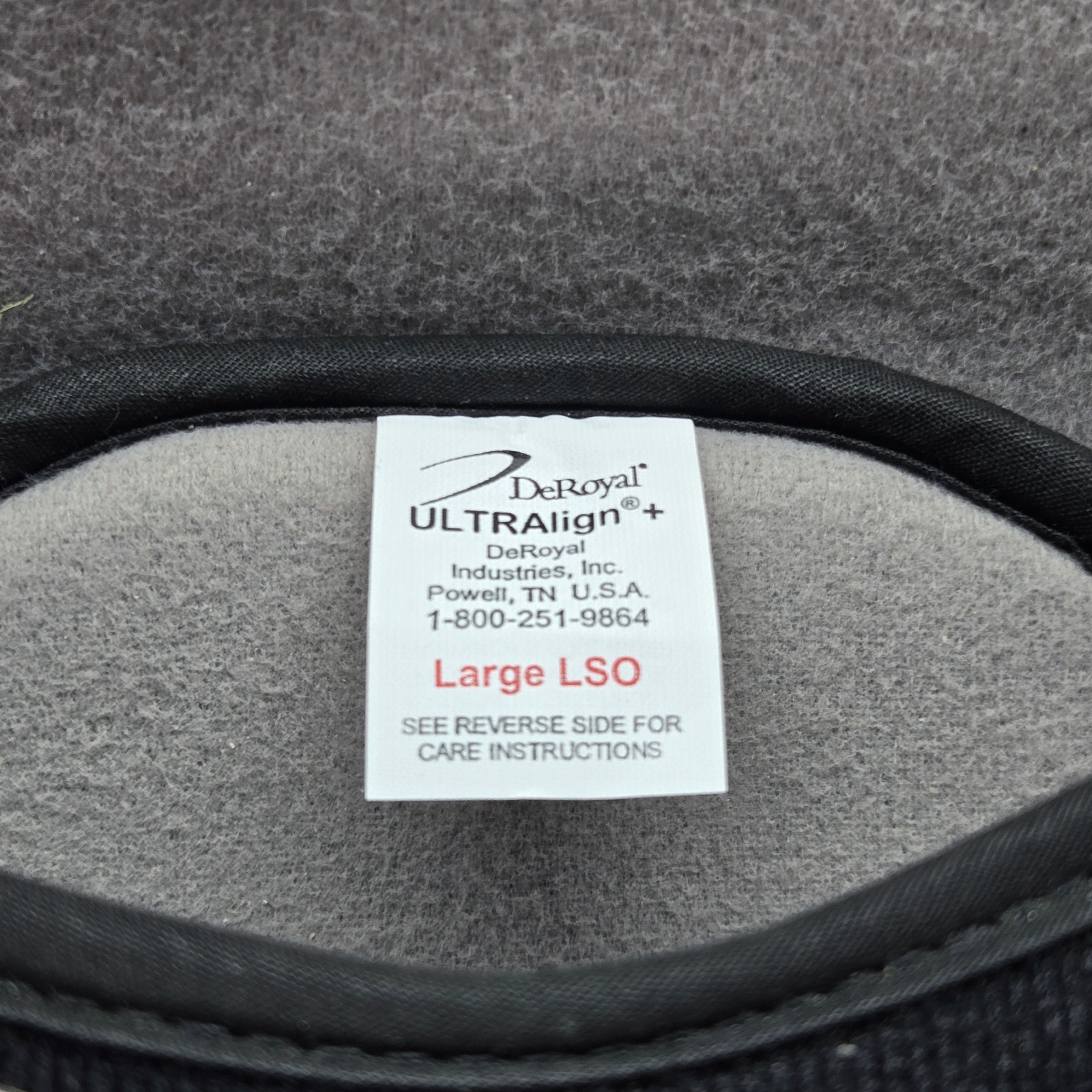 DEROYAL ULTRAlign + LSO Lumbar Support Back BRACE, Size Anterior Large TLSO