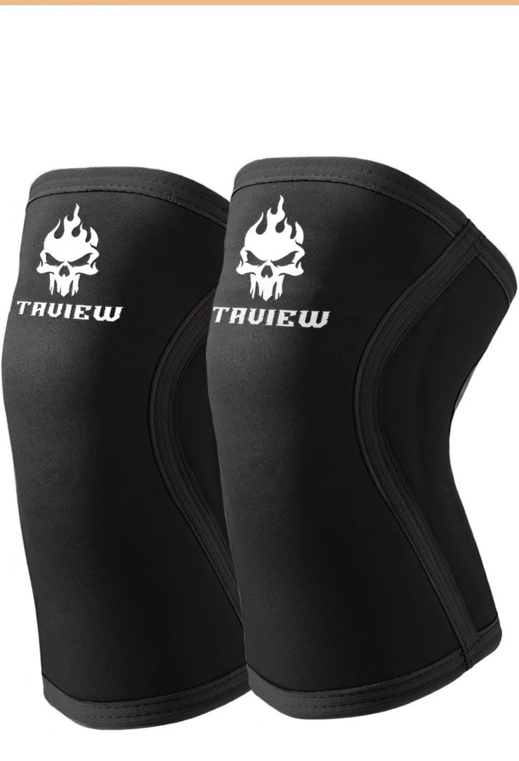 Knee Sleeve (Pair) Squat Knee Support and Compression for Powerlifting, Weigh