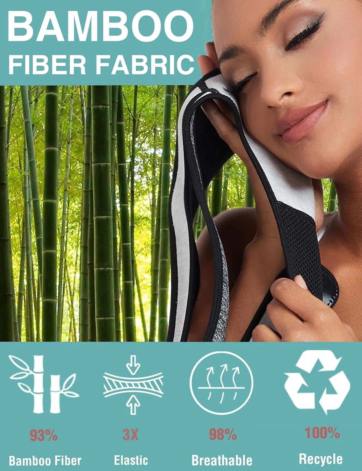 Posture Corrector Back Brace With Bamboo Fiber Lining 3 Wearing Modes Adjustable