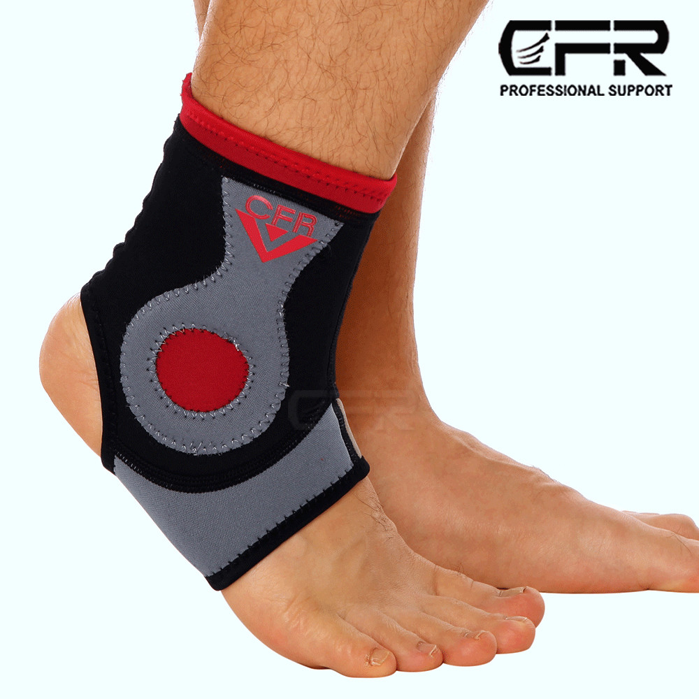 Ankle Support Brace Compression Sleeve Foot Pain Relief MMA Jogging Neoprene DSM