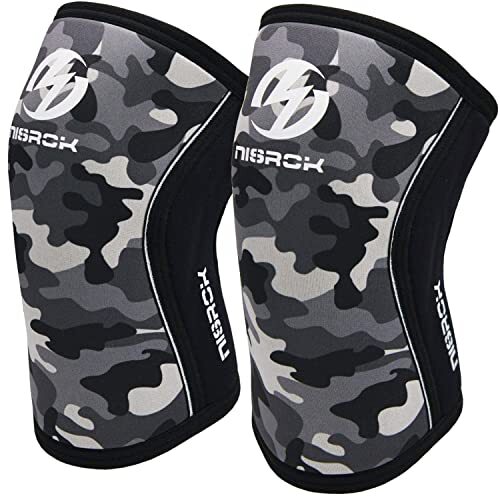 Knee Sleeves 1 Pair 7mm Neoprene Compression Knee Braces Great Support for Cr…
