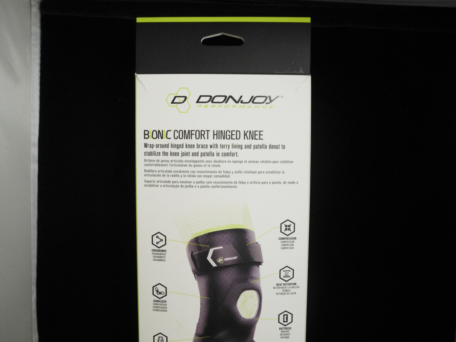 Donjoy Performance Bionic Comfort Hinged Knee Brace Size S/M
