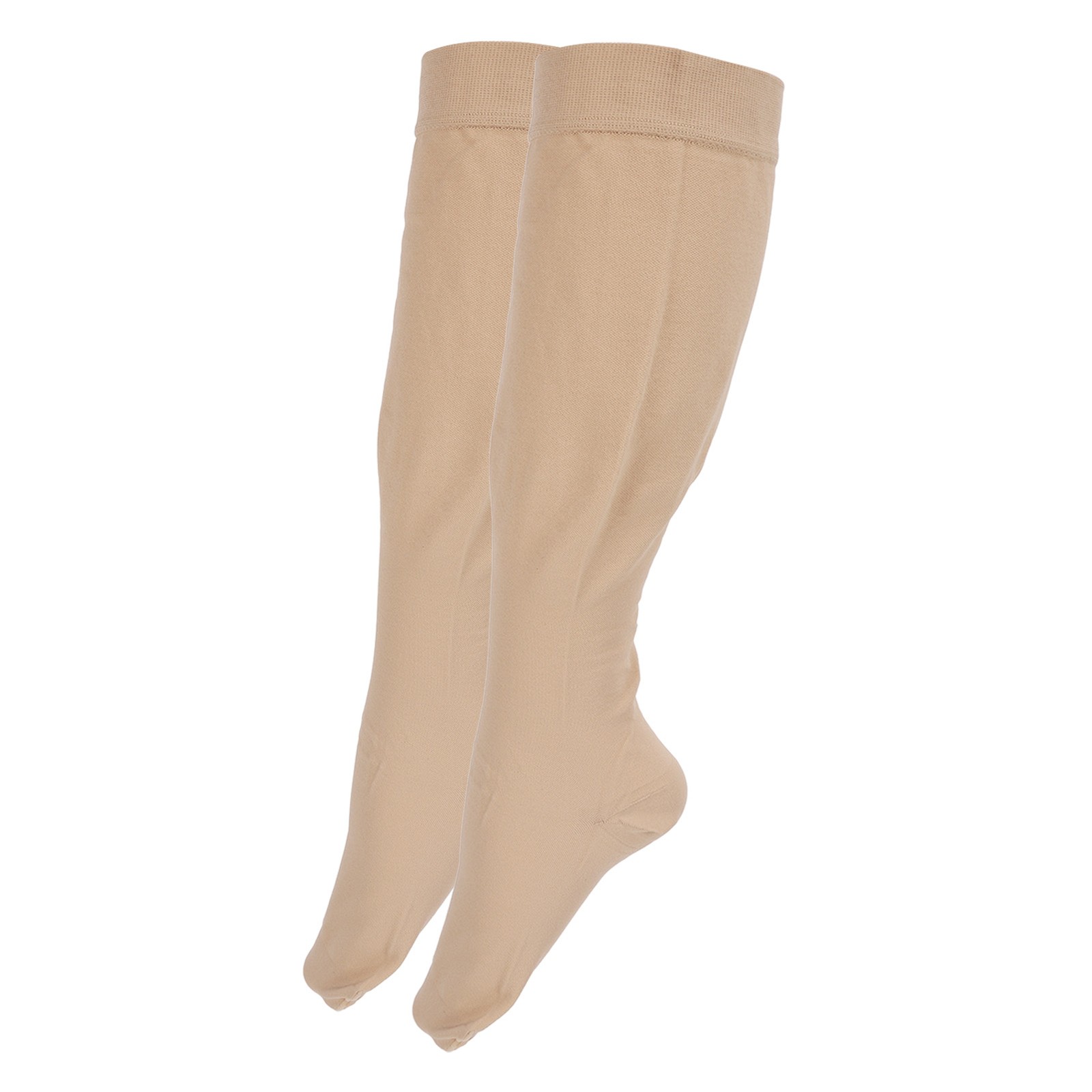 5 Pair Knee High Compression Socks For Varicose Vein Support Easy To Use