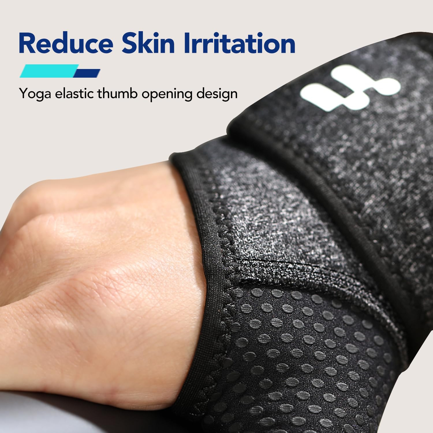 Wrist Brace with Soft Thumb Opening for Mild Carpal Tunnel Tendonitis Arthritis