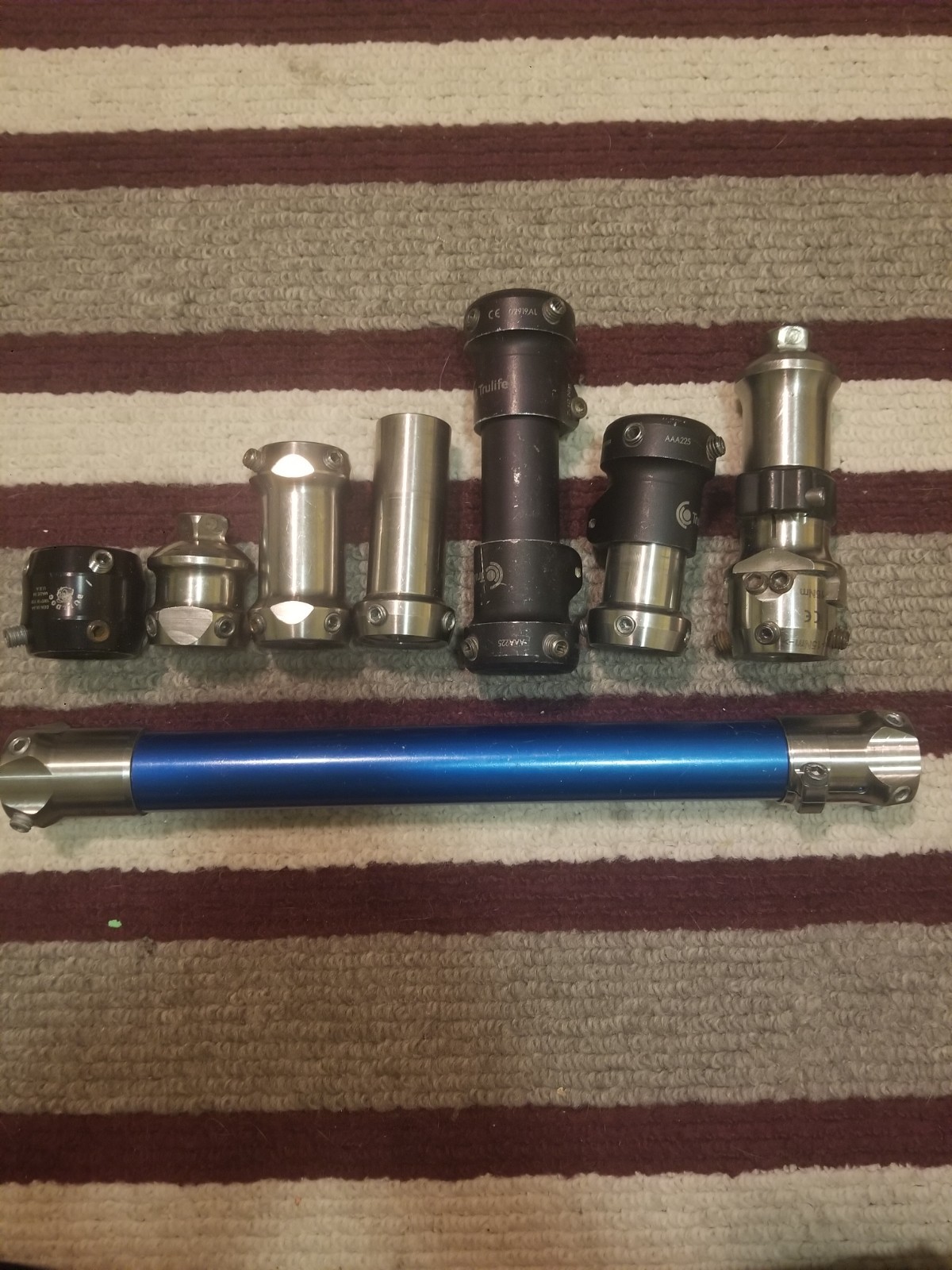 Otto Bock , lot of titanium tubes clamp adapter 30mm prosthetic leg