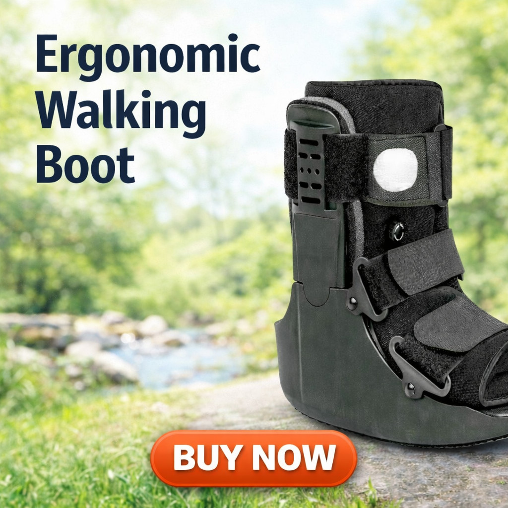 Air Walker Fracture Boot Walking Ankle Support Medical Cast Brace Adjustable