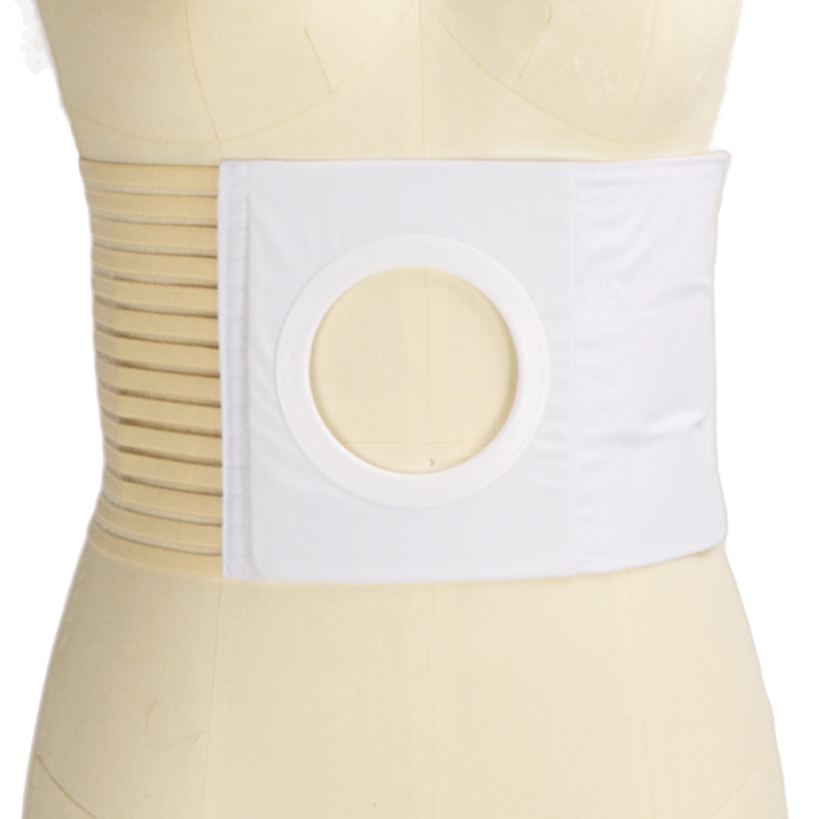 Ostomy Hernia Support Belt Adjustable Breathable Absorb Sweat Elastic Hernia