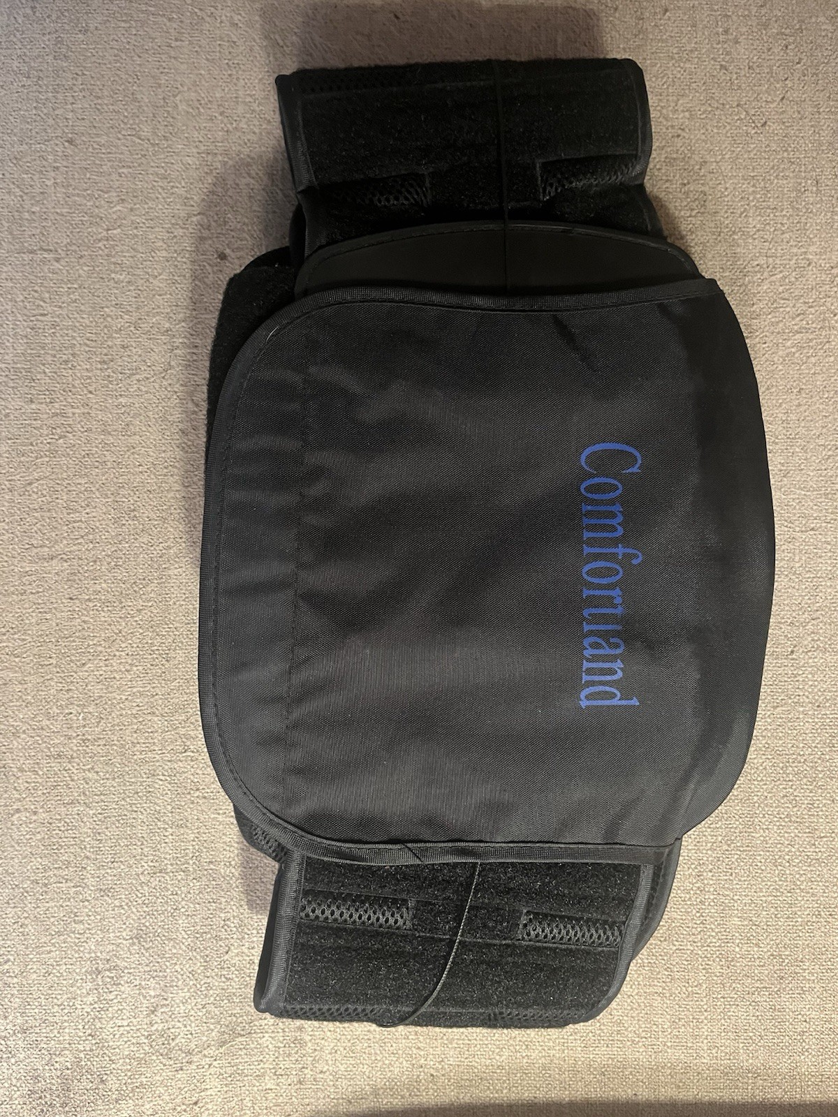Comfortland Delta LSO Universal Back Brace Black Adjustable DL-37