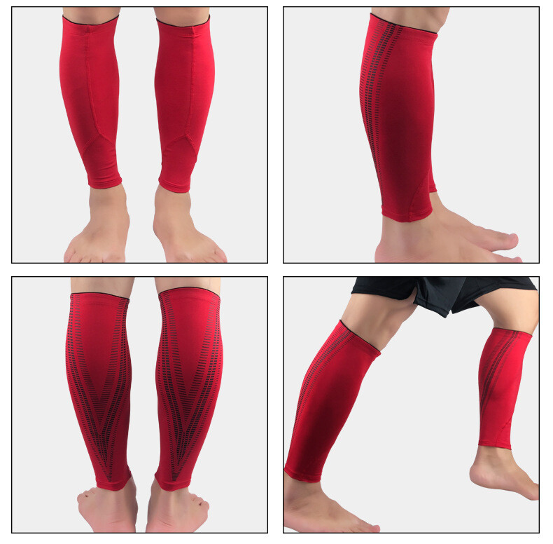 1PC New Running Leg Foot Support Brace Shin Sports Socks Compression Calf Sleeve