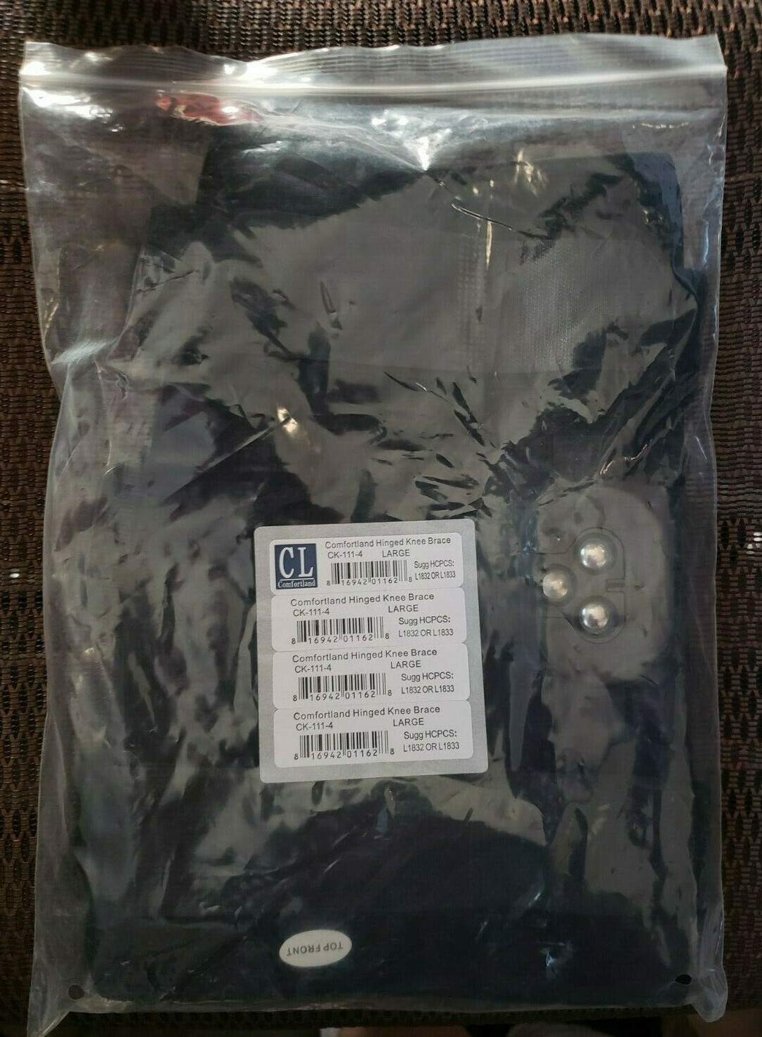 New Comfortland Hinged Knee Brace CK-111-4 Size LARGE 21-24″ Thigh Circumference
