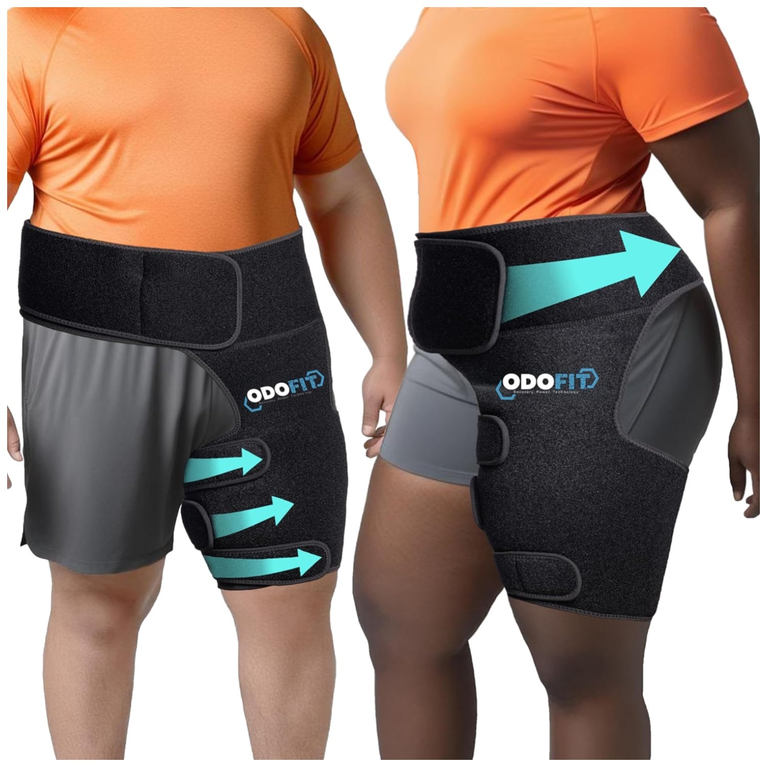 Sciatica Pain Relief Hip Brace – Adjustable Mobility Support
