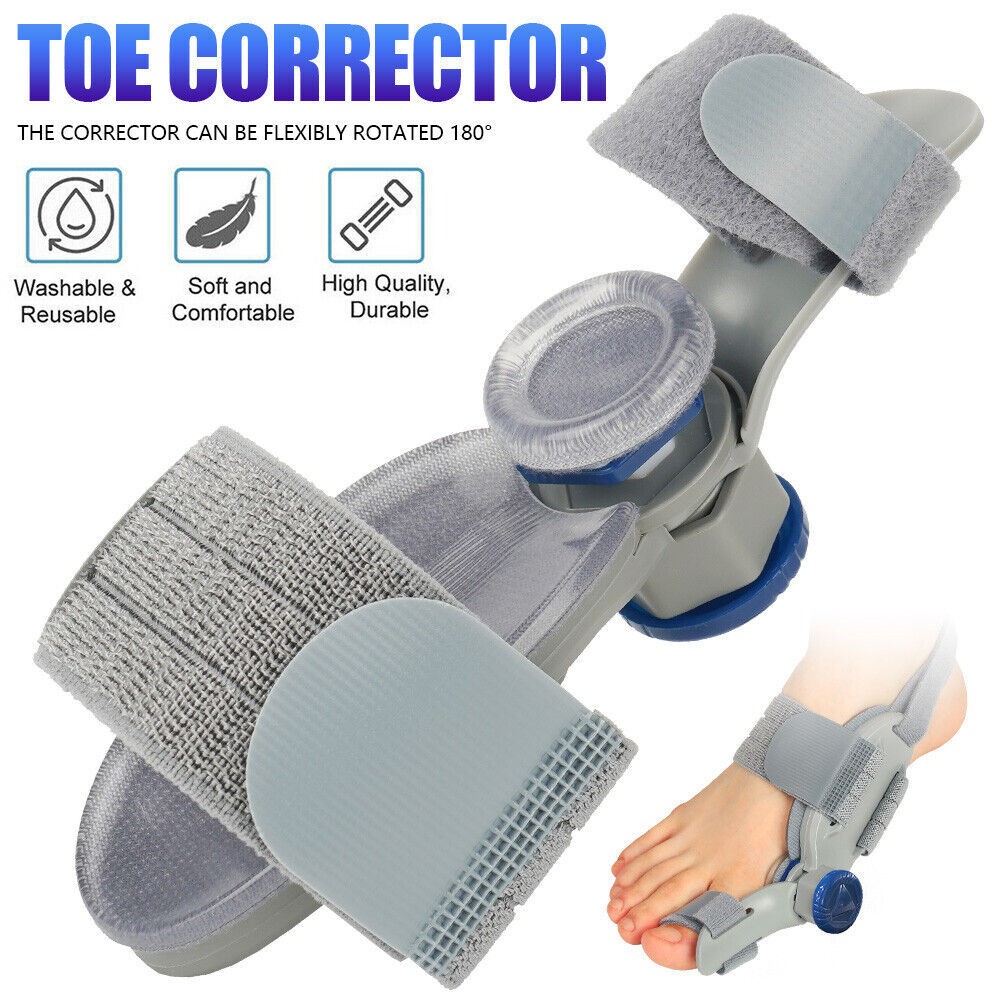 Therapy Bunion Corrector Pain Relief Big Toe Separator Straightener Orthopedic