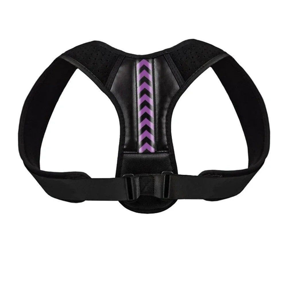 Shoulder Support Adjustable Back Pain Support Posture Corrector Brace Belt Strap