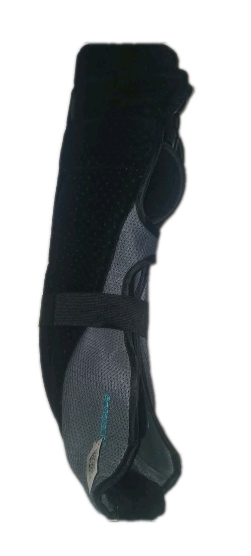 CoreTech Adjustable Ankle/Foot Walking Boot Brace, One Size Black/Gray