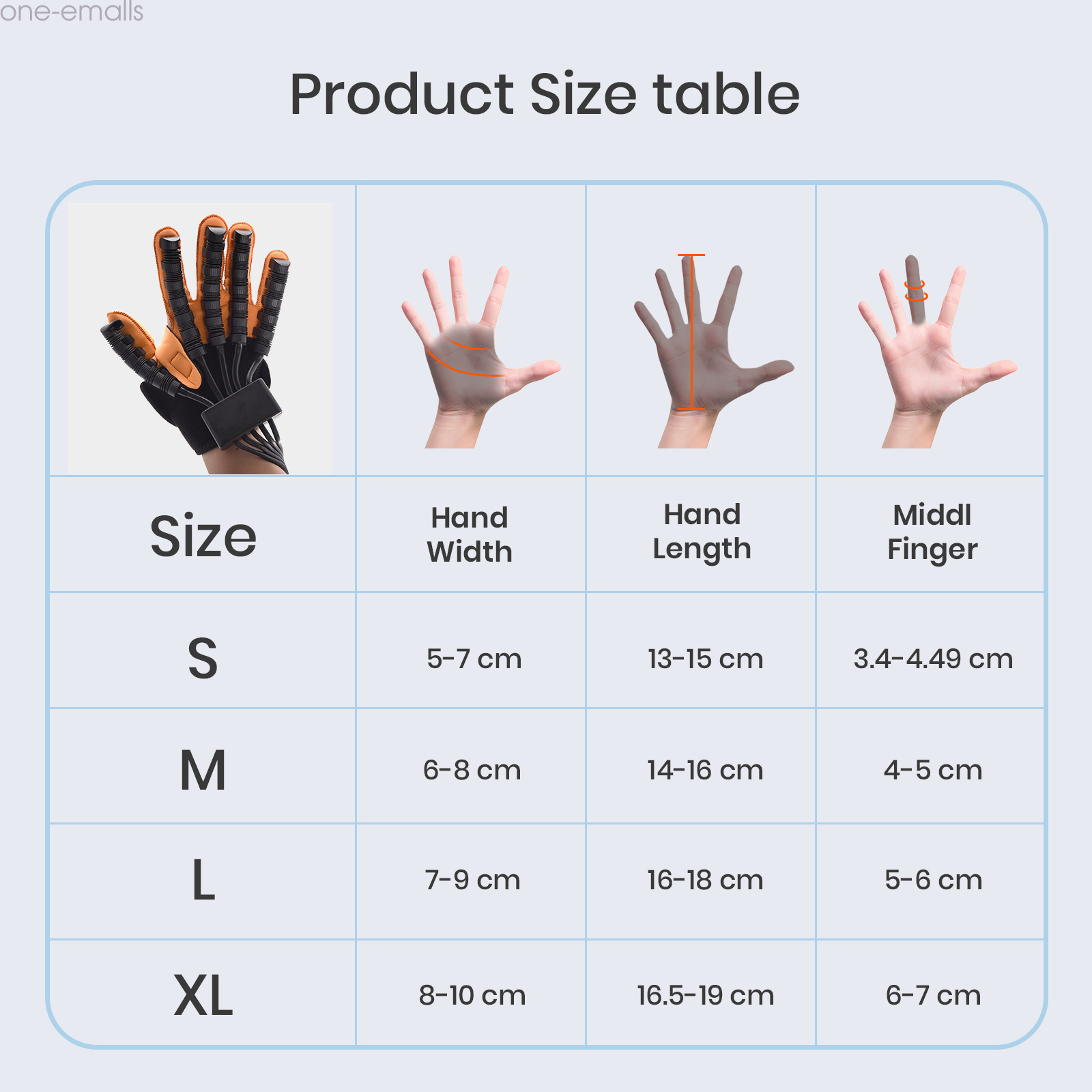 Hand Function Recovery Rehabilitation Robot Gloves Finger Hemiplegia Trainer US