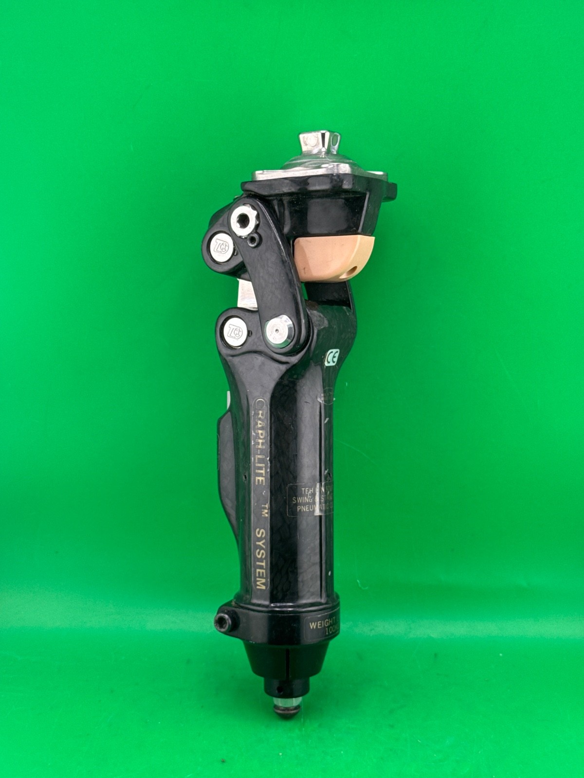 Graph-Lite 4-Bar Pneumatic Prosthetic Knee By TEH LIN. Great Condition