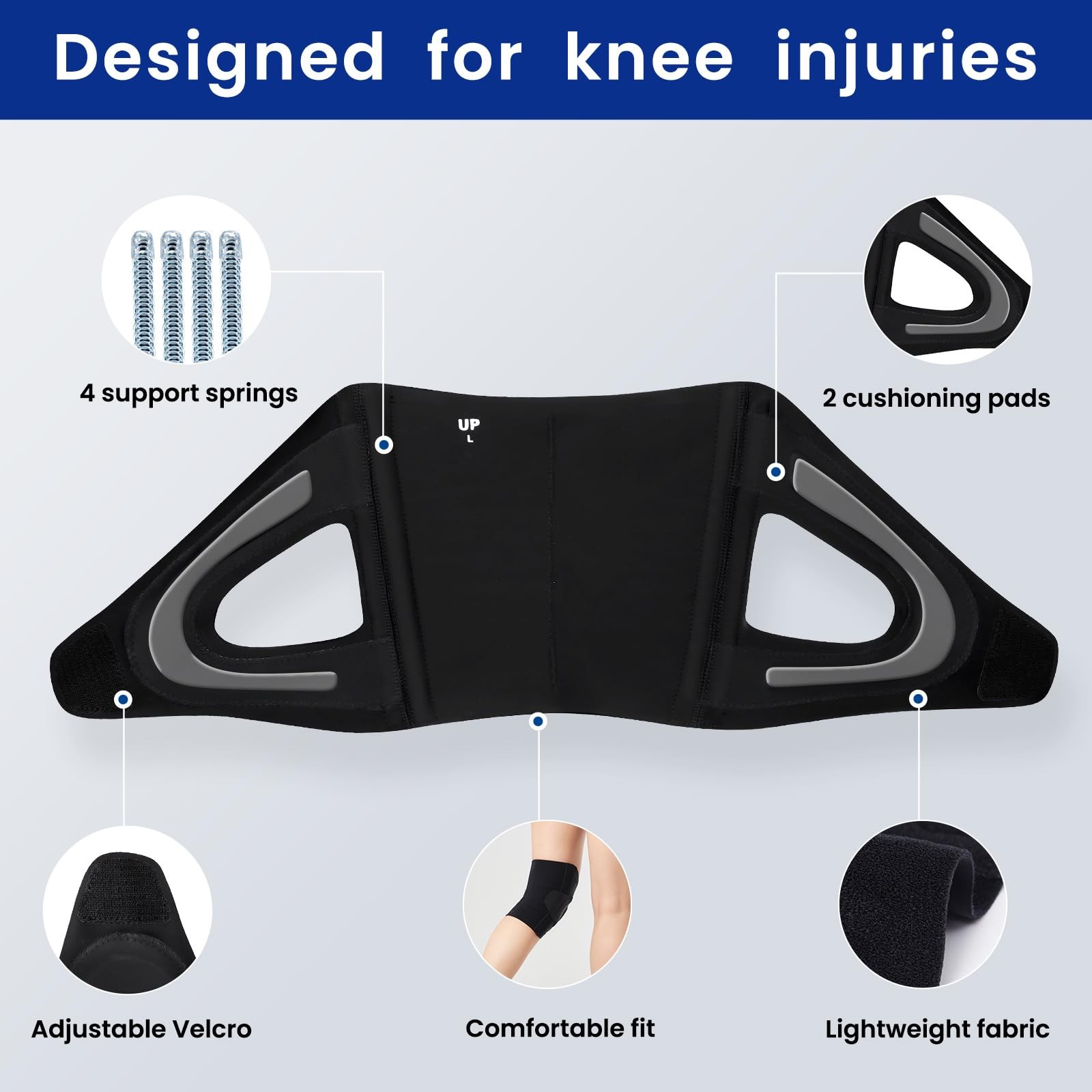 Knee Brace for Women & Men, Relief Recovery Meniscus Tear, Arthritis Pain, AC…