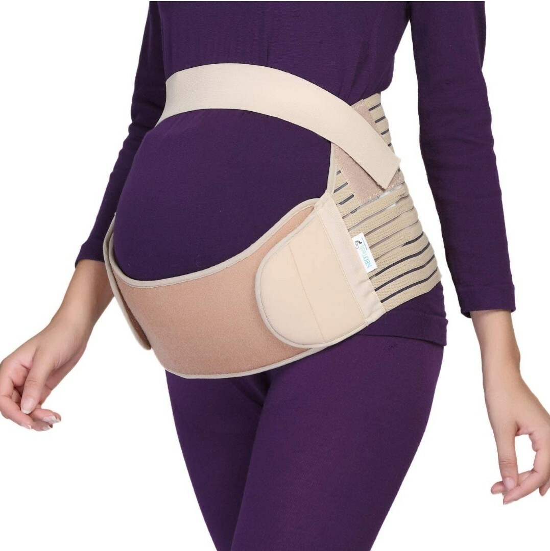 Neotech Maternity Support Belt NTC T007 Size M Black Adjustable Breathable *NEW