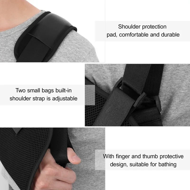 Breathable Mesh Post Surgery Arm Sling Adjustable Forearm Support Strap for Shou
