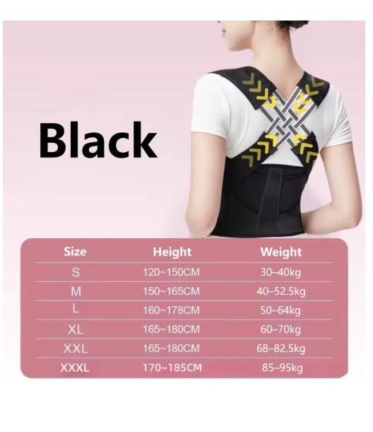 Posture Corrector for Women and Men,Back Brace Shoulder Straightener Adjustable
