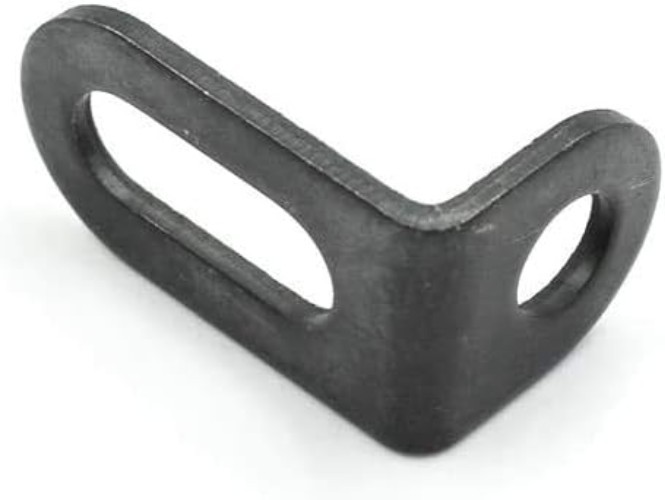 Versatile Adjustable Angle Brackets, 0.7” x 0.7” x 1.2” – 15 Pcs Black Metal