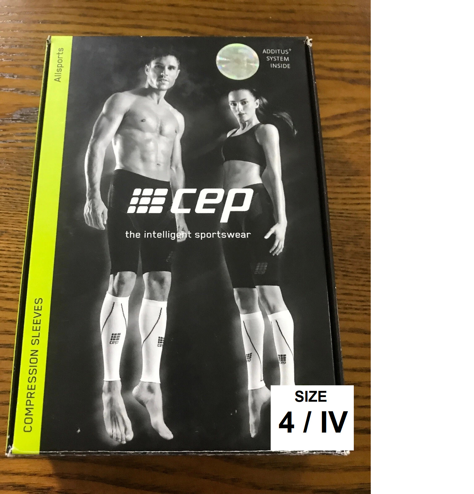 CEP Sportswear Allsports Compression Sleeves Women’s Size IV 4 Men Medium White